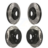 Kit de rotors de frein à disque à fente avant et arrière, pour Chevrolet Equinox GMC Terrain 