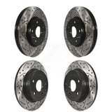 Kit de rotors de frein à disque à fente avant et arrière, pour Chevrolet Cruze Sonic Limited 