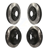 Kit de rotors de frein à disque fendus percés avant et arrière pour Ford F-150 