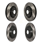 Kit de rotors de frein à fente avant et arrière, pour Ford Explorer Taurus Flex Lincoln MKS 