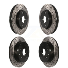 Charger l'image dans la galerie, Kit de Rotor de frein à disque à fente percée, revêtement avant et arrière, pour Toyota RAV4 Lexus HS250h 