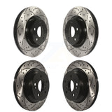 Kit de rotors de frein à fente avant et arrière, pour Mercedes-Benz GLK350 CLS550 CLS500 
