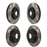 Kit de Rotors de frein à disque de fente de forage de manteau avant et arrière pour Ford Escape Transit Connect 