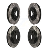 Kit de rotors de frein à disque fendus percés avant et arrière pour Mazda CX-9 2007 – 2015 