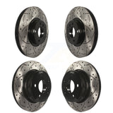 Kit de rotors de frein à disque fendus percés avant et arrière pour BMW X5 X6 