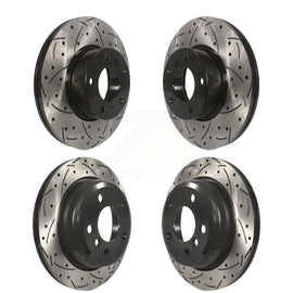 Front Rear Drill Slot Brake Rotor Kit For BMW 328i xDrive 320i 330i 428i 430i GT
