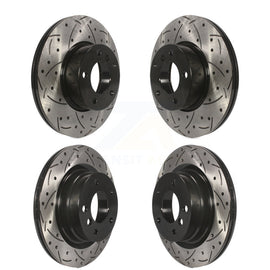 Front Rear Drill Slot Disc Brake Rotor Kit For BMW 320i 328i 428i 228i 230i 328d