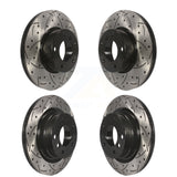 Front Rear Drill Slot Disc Brake Rotor Kit For BMW 320i 328i 428i 228i 230i 328d