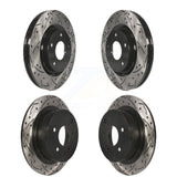 Kit de rotors de frein à disque fendus percés avant et arrière pour Nissan Sentra Juke 