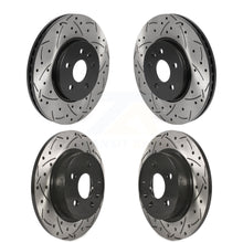 Load image into Gallery viewer, Front Rear Drill Slot Disc Brake Rotor Kit For Chevrolet Buick Encore Trax Sonic