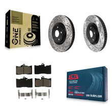 Charger l'image dans la galerie, Kit de plaquettes en céramique pour Rotor de frein, fente avant percée, pour Lexus GS350 IS300 IS350 RC350 