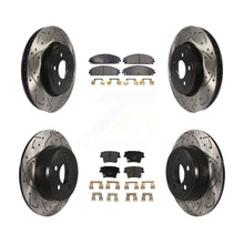 Charger l'image dans la galerie, Front Rear Drill Slot Brake Rotor Ceramic Pad Kit For Chrysler 300 AWD with 3.5L