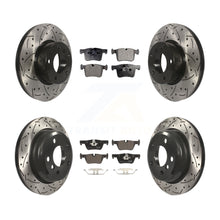 Charger l'image dans la galerie, Front Rear Drill Slot Brake Rotors Ceramic Pad Kit For BMW 328i xDrive 320i 330i