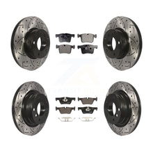 Charger l'image dans la galerie, Front Rear Drilled Slot Brake Rotors Ceramic Pad Kit For BMW 328i 320i 428i 228i