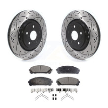 Load image into Gallery viewer, Front Drill Slot Brake Rotor Ceramic Pad Kit For Lexus RX350 RX450h Toyota Camry