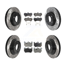 Charger l'image dans la galerie, Front Rear Disc Brake Rotor Ceramic Pad Kit (6Pc) For Porsche Cayenne Volkswagen