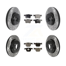 Charger l'image dans la galerie, Front Rear Drilled Slot Brake Rotors Ceramic Pad Kit For BMW 435i 335i xDrive GT