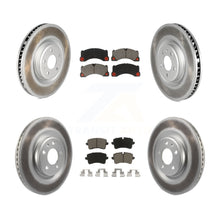 Load image into Gallery viewer, [Front+Rear] 2017 Porsche Macan S Premium Coated Rotors &amp; Ceramic Pads Brake Kit For Max Braking