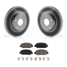 Load image into Gallery viewer, Front Coated Disc Brake Rotors And Ceramic Pads Kit For Honda Accord HR-V