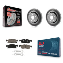 Charger l'image dans la galerie, Front Coat Brake Rotors Ceramic Pad Kit For Jeep Grand Cherokee Dodge Durango WK