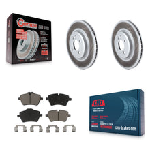 Load image into Gallery viewer, Front Coated Disc Brake Rotors And Ceramic Pads Kit For Mini Cooper Countryman