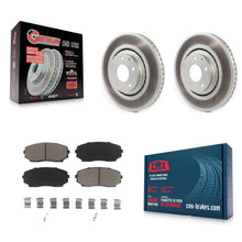 Load image into Gallery viewer, Front Coated Disc Brake Rotors And Ceramic Pads Kit For Mazda CX-5 CX-9