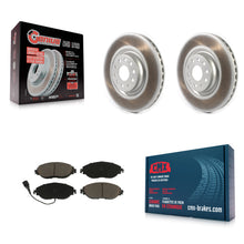Load image into Gallery viewer, Front Coat Brake Rotor Ceramic Pad Kit For Volkswagen Tiguan Jetta GTI Audi Golf