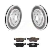 Charger l&#39;image dans la galerie, Front Coat Brake Rotors Ceramic Pad Kit For Jaguar F-Pace Land Rover Range Velar