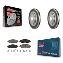Load image into Gallery viewer, Front Coated Disc Brake Rotors Ceramic Pad Kit For Honda Pilot Acura MDX RLX ZDX