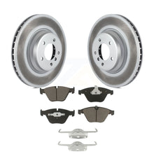 Load image into Gallery viewer, Front Coated Brake Rotor Ceramic Pad Kit For BMW 335i xDrive X1 335d 335xi 335is