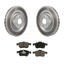 Load image into Gallery viewer, Front Coated Disc Brake Rotors And Ceramic Pads Kit For 2014-2020 Fiat 500L