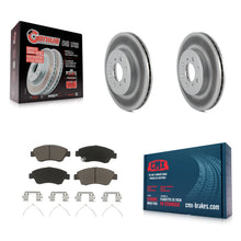 Load image into Gallery viewer, [Front] 2015-2020 Honda Fit Premium Coated Rotors &amp; Ceramic Pads Brake Kit For Max Braking