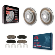 Load image into Gallery viewer, [Front] 2015-2020 Kia Sedona Premium Coated Rotors &amp; Ceramic Pads Brake Kit For Max Braking