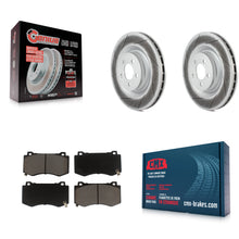 Load image into Gallery viewer, Front Coat Brake Rotor Ceramic Pad Kit For Dodge Charger Chrysler 300 Challenger
