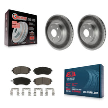 Load image into Gallery viewer, Front Coat Disc Brake Rotors Ceramic Pad Kit For Subaru Impreza Legacy Saab 9-2X