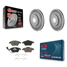 Load image into Gallery viewer, Front Coat Brake Rotor Ceramic Pad Kit For Volkswagen Jetta Beetle CC Passat GTI