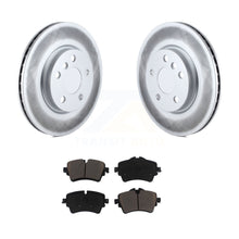 Charger l&#39;image dans la galerie, Front Coated Disc Brake Rotors And Ceramic Pads Kit For Mini Cooper Clubman