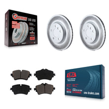 Load image into Gallery viewer, Front Coated Disc Brake Rotors And Ceramic Pads Kit For Mini Cooper Clubman