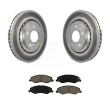 Load image into Gallery viewer, Front Coated Disc Brake Rotors And Ceramic Pads Kit For 2018-2023 Honda Odyssey