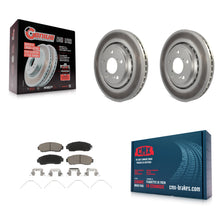 Load image into Gallery viewer, Front Coated Disc Brake Rotors And Ceramic Pads Kit For Honda Odyssey Passport