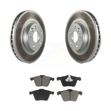 Load image into Gallery viewer, Front Coated Brake Rotor Ceramic Pad Kit For Volvo V70 With 300mm Diameter