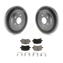 Charger l&#39;image dans la galerie, Front Coat Brake Rotor Ceramic Pad Kit For Chevrolet Cobalt Malibu Saturn Ion G6