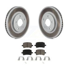 Charger l&#39;image dans la galerie, Front Coated Disc Brake Rotors And Ceramic Pads Kit For Chevrolet HHR