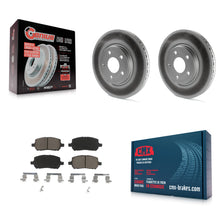 Charger l'image dans la galerie, [Front] 10 Pontiac G5 With Rear Disc Brakes Premium Coated Rotors &amp; Ceramic Pads Brake Kit For Max Braking