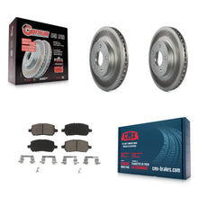 Load image into Gallery viewer, Front Coated Disc Brake Rotors &amp; Ceramic Pad Kit For Chevrolet Cobalt Pontiac G5