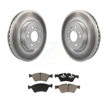 Charger l&#39;image dans la galerie, Front Coat Brake Rotors Ceramic Pad Kit For Mercedes-Benz ML350 R350 ML500 ML320