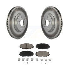 Load image into Gallery viewer, Front Coated Brake Rotor Ceramic Pad Kit For Toyota Corolla Scion xD Matrix Vibe