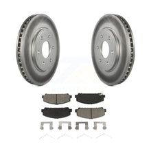 Load image into Gallery viewer, Front Coated Disc Brake Rotors And Ceramic Pads Kit For Suzuki Equator