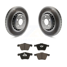 Load image into Gallery viewer, Front Coat Brake Rotors Ceramic Pad Kit For Volvo XC90 With 336mm Diameter Rotor