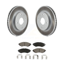 Charger l&#39;image dans la galerie, Front Coated Brake Rotor Ceramic Pad Kit For Suzuki Forenza Reno Chevrolet Optra